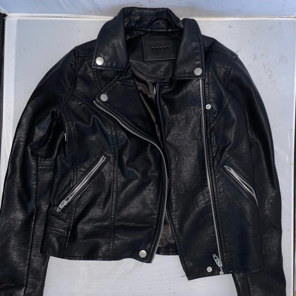 BLANKNYC Girls Size Large Leather Jacket